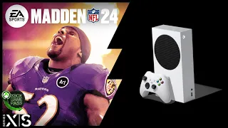 Xbox Series S | Madden 24 | Graphics test / FPS test