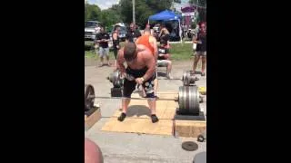 Illinois strongman 1000 LB 18" Deadlift