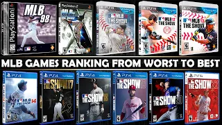 From WORST to BEST rated MLB THE SHOW games