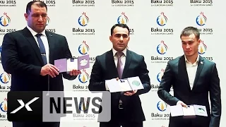 Medaillen-Show startet 100-Tage-Countdown | Europaspiele in Baku 2015 | European Games