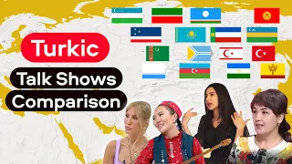 Turkic Languages TV Talk Shows Comparison