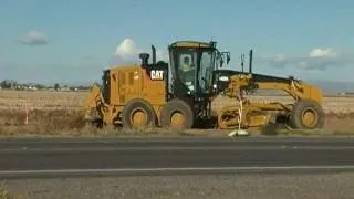 NEW CAT 140M Series 2 Motor Grader Working