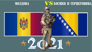 Молдова VS Босния и Герцеговина 🇲🇩 Армия 2021 🇧🇦 Сравнение военной мощи