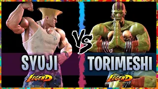 SF6 ▰ Guile (Syuji) Vs. Dhalsim (Torimeshi)『Street Fighter 6』