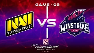 🔴 [EN] Dota 2 Live | NaVi vs Winstrike | TI9 CIS Qualifiers BO5 - Game 02