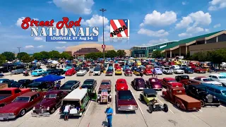 10,000 🔥 hotrods converge on Louisville KY | NSRA Street Rod Nationals