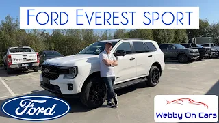 2023 Ford Everest Sport first look #fordeverestsport |  Webby On Cars