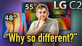 LG C2 OLED | 48inch vs 55inch | Head to head