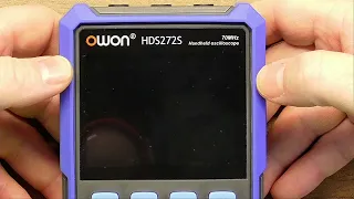 Owon HDS272S osciloskop generátor a DMM v jednom zariadení