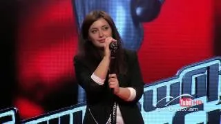 Arnella Verdiyan,Без бою by Okean Elzi -- The Voice of Armenia – The Blind Auditions – Season 3