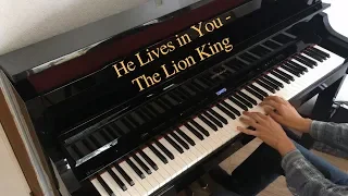 He Lives in You - Lion King II (Piano solo)