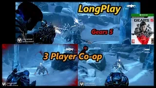 Gears 5 - Longplay (3 Player Co-op Split Screen) Full Game Walkthrough (No Commentary)