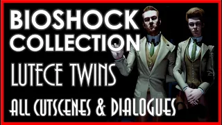 BIOSHOCK COLLECTION: LUTECE TWINS Rosalind & Robert - All Cutscenes, Audio Diaries & Dialogues