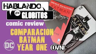 Comic Review Comparativa Batman Año Uno