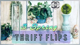 3 Easy Spring Thrift Flips|Trash To Treasure Makeovers