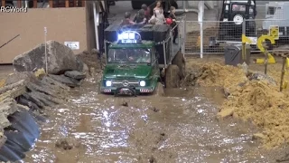 RC Off Road Course in Mud 4x4 Jeep Land Rover Trucks Ural ♦ Erlebniswelt Modellbau Kassel 2016