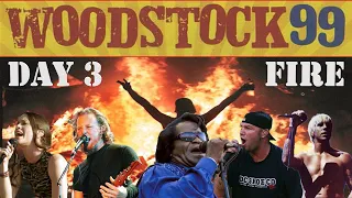 Woodstock 99 - The Ultimate Review: Day 3: Fire (+documentary)