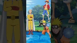 Saitama Vs Luffy & Naruto || Who is strongest