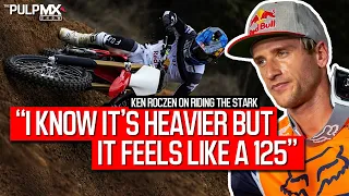 Stark: Ken Roczen talks what it's like riding electric on a supercross track