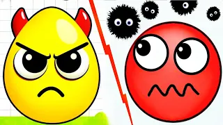 Draw To Smash vs Hide Ball logic puzzle Game / Level 5344 - 5576  / ASMR Gameplay / rescue Game