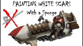 How to Paint White Scars WITHOUT an Airbrush