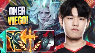 ONER PERFECT GAME WITH VIEGO! - T1 Oner Plays Viego JUNGLE vs Bel'veth! | Season 2022