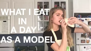 WHAT I EAT IN A DAY AS A FASHION MODEL IN NYC