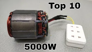 Top 10 Diy Generator in the World Using Copper Wire New 💯.