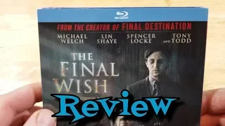 The Final Wish Blu-Ray Unboxing and Review - Horror