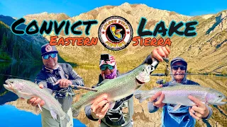 Convict Lake CA Eastern Sierra | Crowley Lake | Mini Jigging For Trophy Trout Fishing |