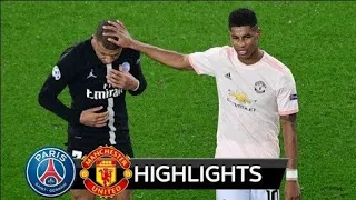 psg vs MAN UNITED 1-3 full highlight UCL round 16 2018/2019