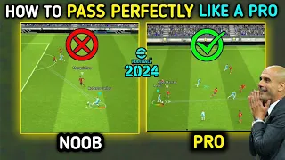 How to avoid miss pass in efootball | How to pass perfectly | Play like a pro 😍 | Efootball mobile