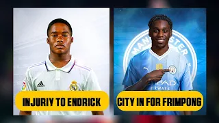 🔴 MANCHESTER CITY Wants FRIMPONG! Injury 🚑  To REAL MADRID's ENDRICK | Transfer News