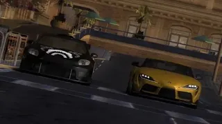 NFS Most Wanted Redux..Racing Big Lou in a Toyota Supra