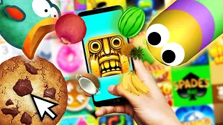 Comment se TERMINENT ces JEUX MOBILES ? #2 (Fruit Ninja, Hill Climb Racing...)