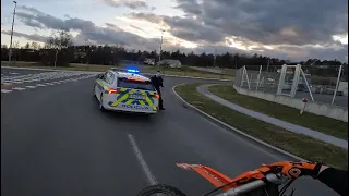 2x ktm 1x zip POLICE CHASE wildout