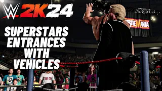 VEHICLE ENTRANCES - WWE 2K24 | PS5