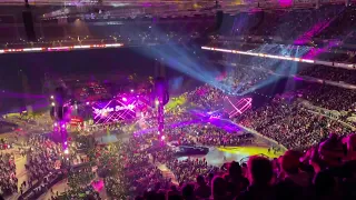 Sasha Banks Entrance live - Royal Rumble 2022