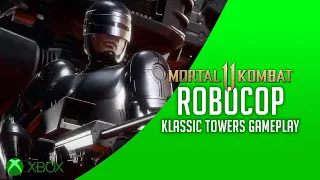 Mortal Kombat 11 - RoboCop Klassic Towers Gameplay 1080p