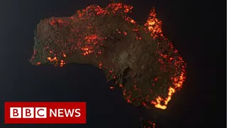 Australia fires: Misleading maps and pictures go viral  - BBC News