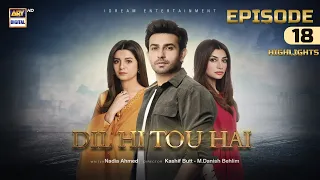 Dil Hi Tou Hai Episode 18 | Highlights | Maria Malik | Ali Ansari | ARY Digital