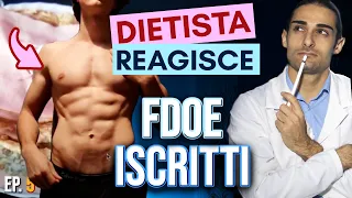 Cosa Mangiano i miei ISCRITTI? (Dietista Reagisce) - EP. 5