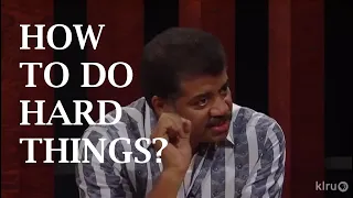 HOW TO DO HARD THINGS? Neil deGrasse Tyson (Q & A at Overhead)