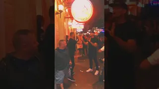 Nate Diaz CHOKES DUDE OUT after Misfits Show