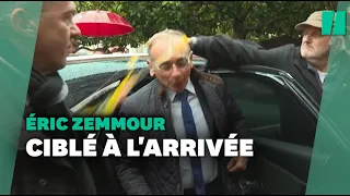 À Moissac, Éric Zemmour visé par un jet d’œuf