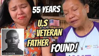 LOST U.S Military Veteran Father 🇺🇲 REUNITED with his Philippines Daughter 🇵🇭 After 55 years!