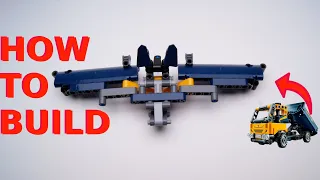 Halloween Bat With Flapping Wings (Lego 42147 Dump Truck alternate) + How To Build (Instruction)