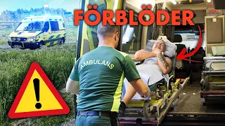 PRAKTIKANTEN FÖRBLÖDER NÄSTAN I EN OLYCKA *INTE CLICKBAIT*