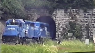 Trains of Altoona & Gallitzin PA - July 7 1991