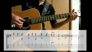 Waltz for Zizi Guitar Cover with Tabs [COWBOY BEBOP]